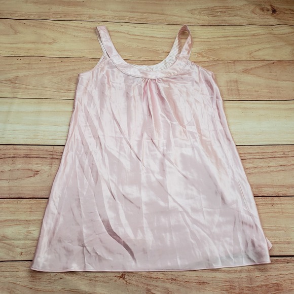 Morgan Taylor Intimates Top Womens Medium Pink Babydoll Nightgown Sleepwear - Picture 1 of 9